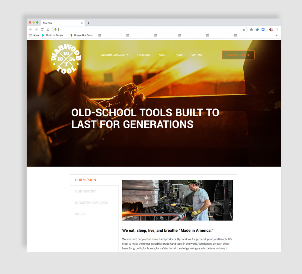 Industrial Web Design Samples Direct Axis