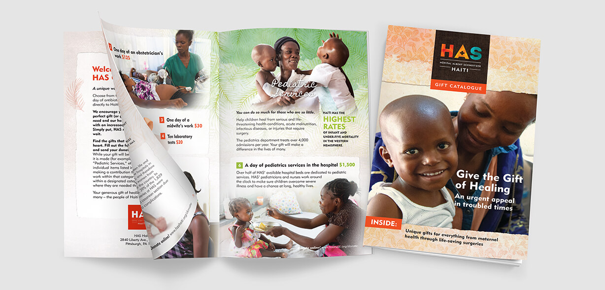 Fundraising Catalog for a hospital in HAITI