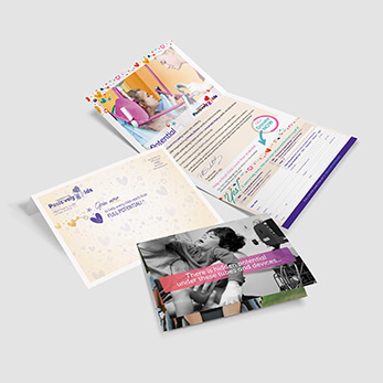 Positively Kids Foundation for medically-fragile kids mailer