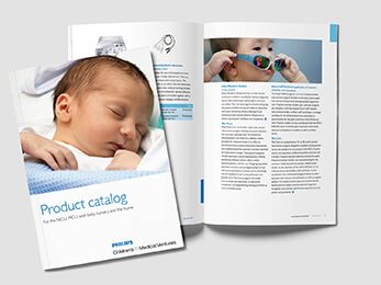 Infant medical products catalog design