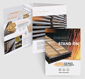 Industrial pocket folder design with heavy-duty steel and wood products