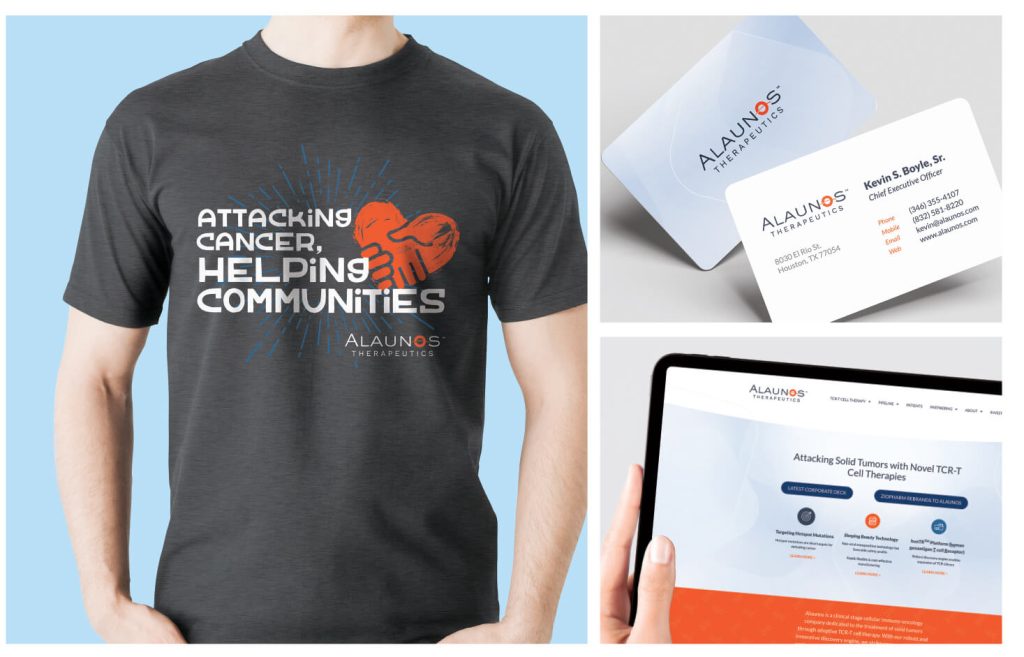Alaunos Therapeutics Branding