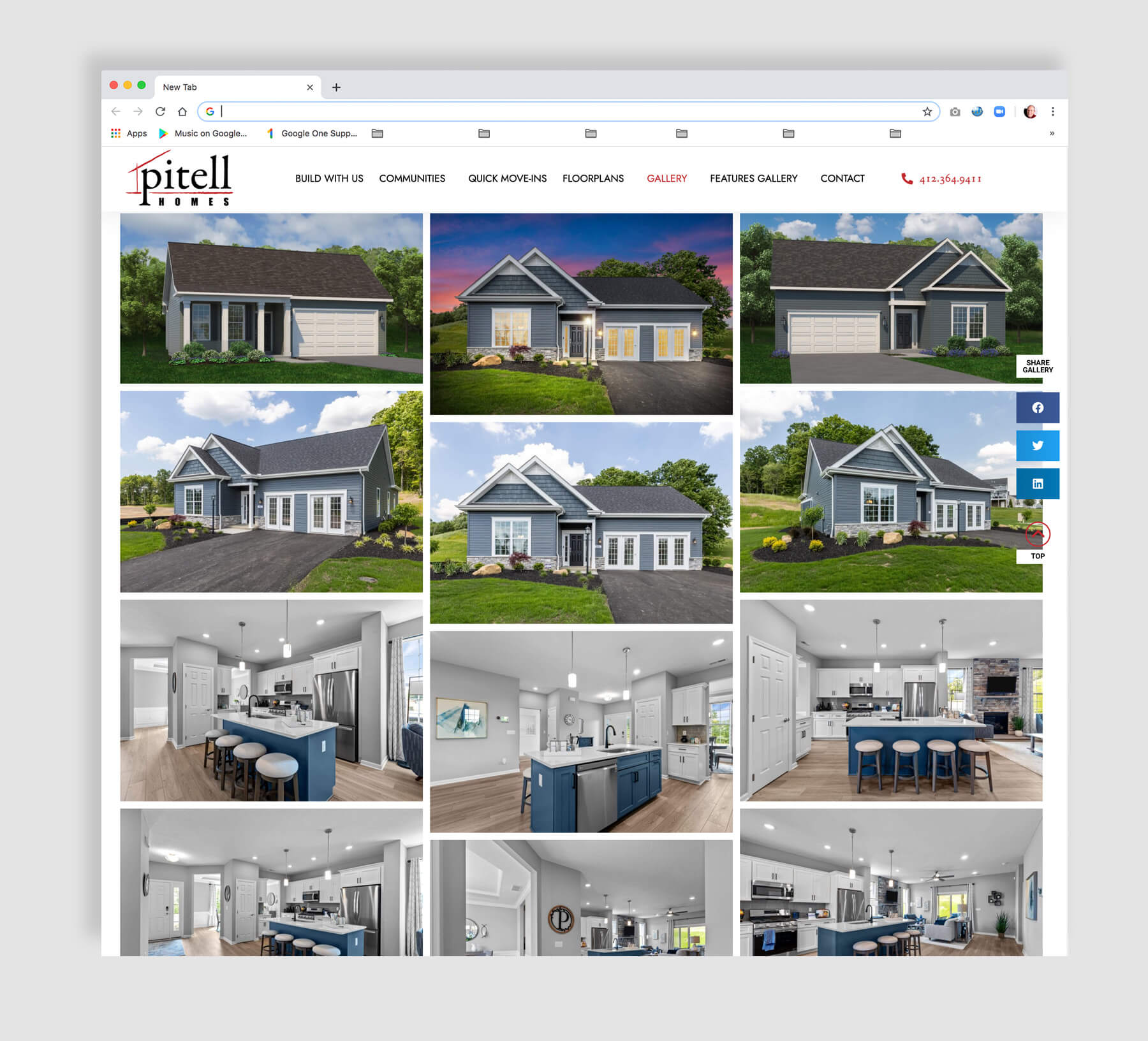 Home Builder Web Design