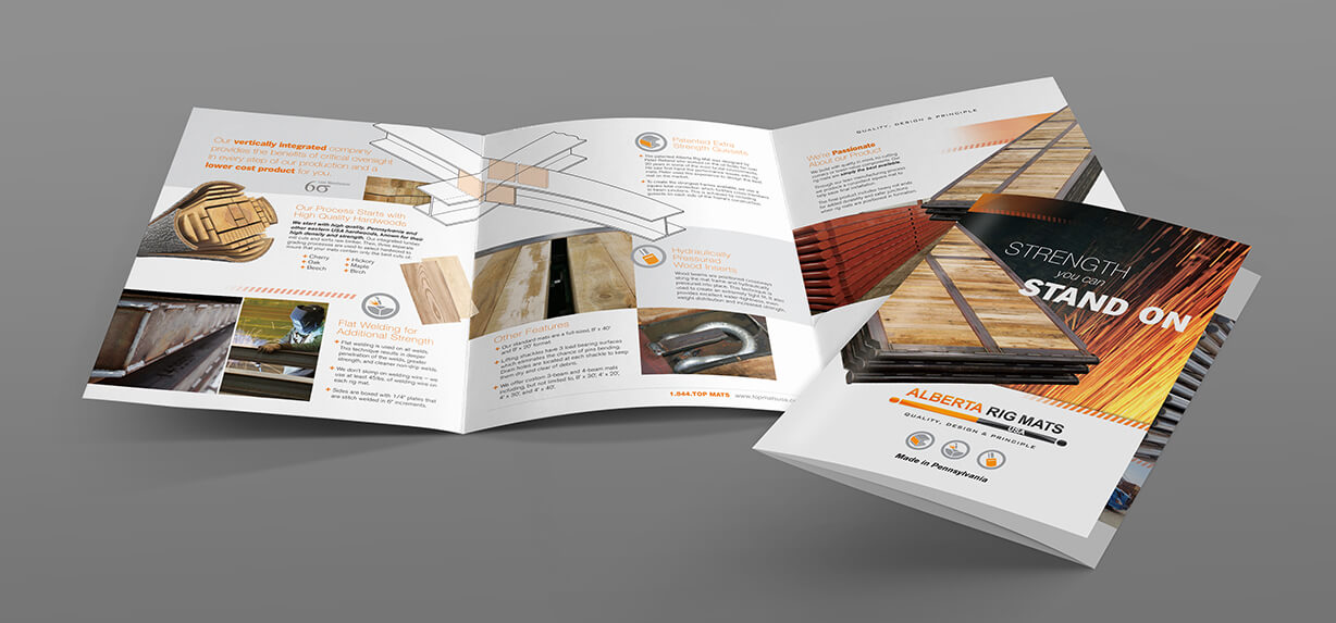 Brochure Design for a Manufacturer of Wood Products
