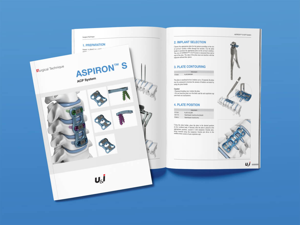 medical instruments product catalog design