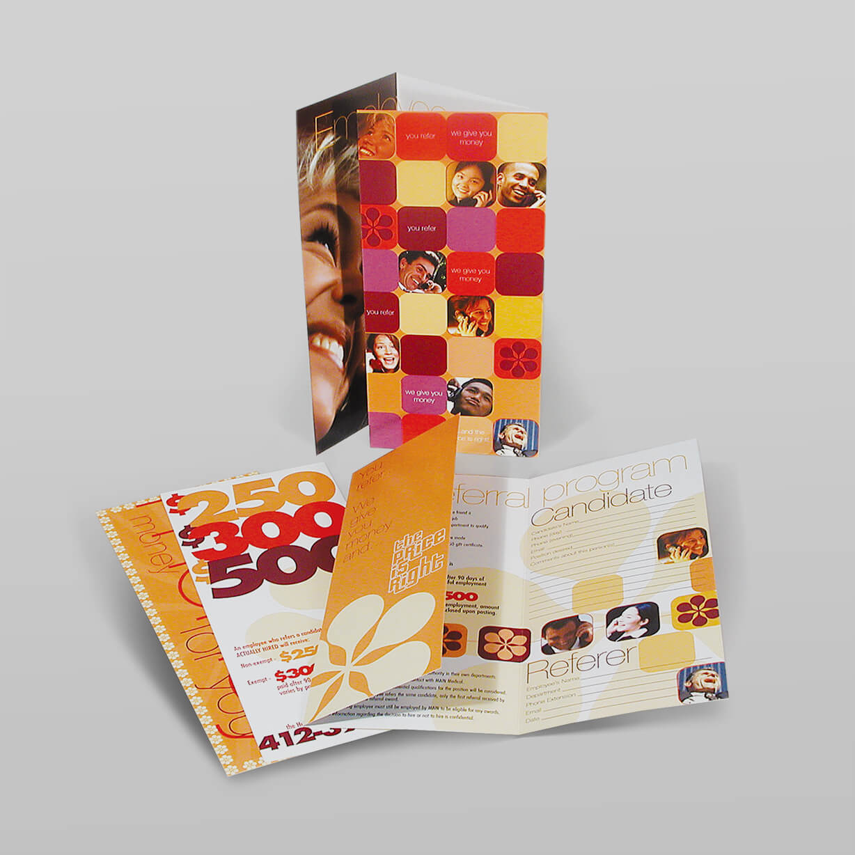 Medical brochure design for employee rewards program